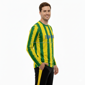 T-shirts personnalisés élégants à manches longues Impression par sublimation Commandes en gros en vrac Rapide et bon marché - Product Image 5