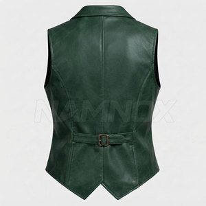 Lightweight Plus Size Fashion Leather <b>Vest</b> Breathable Fashion Leather <b>Vest</b> Winter Wear Fashion Leather <b>Vest</b> - Product Image 2