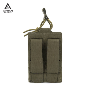 Heavy Duty Nylon Ammo Pouch Magazine Carrier Compact Utility Organizer <b>Belt</b> Bag for Shooting Range Hiking Outdoor Use - Product Image 2