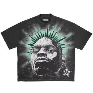 Camiseta Personalizada al por Mayor para Hombre, 100% Algodón, Tejido de Lona, Alta Calidad, Transpirable, Corte Regular, Tejido de Punto - Product Image 1