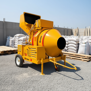 Bétonnière Hamac 220v de qualité professionnelle avec tambour en aluminium pour usage en construction - Product Image 3