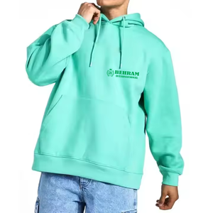 Wholesale Unisex High Quality Custom Hoody Jacket Men's <b>Hooded</b> Collar <b>Fleece</b> Breathable Quick Dry Pocket Heavy GSM Hoodie - Product Image 5