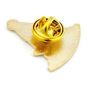 Den Industry Premium Gold Freemason Square & Compass Metal for Badge with Sun <b>Face</b> Masonic Symbol Butterfly Clutch Closure - Product Image 3