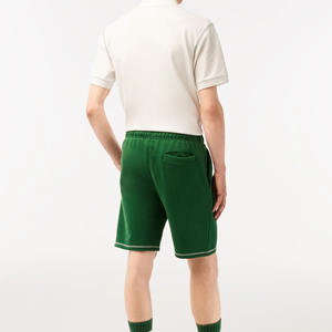 Pantalones cortos deportivos de baloncesto para hombre, ligeros, de tela satinada sólida, cintura media elástica, de secado rápido, para gimnasio, correr, baloncesto y senderismo. - Product Image 5