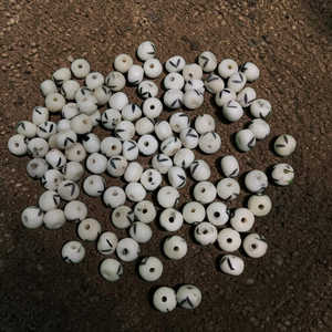 Perles en os de buffle blanc sculptées à la main, perles en os naturel de qualité supérieure pour la création de bijoux à prix avantageux - Product Image 5