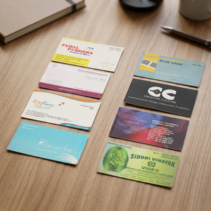 ชุดนามบัตรขนาด A6 กระดาษพรีเมียม ดีไซน์หลากสี นามบัตรพิมพ์แบบมืออาชีพสำหรับการสร้างแบรนด์และสร้างเครือข่ายในสำนักงาน - Product Image 2