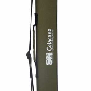 Étui de transport pour canne à pêche en polyester, rigide, droit, réglable, multi-usages, 100 cm, avec sangle de fixation intérieure - Product Image 4