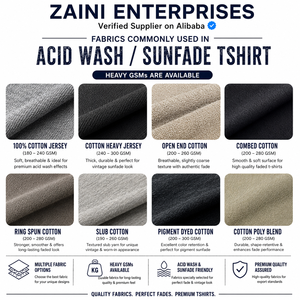 เสื้อยืดคอตตอนพรีเมียม 250 GSM สำหรับผู้ชาย ล้างสีแบบแอซิดวอช สีเขียวมะกอก ทรงโอเวอร์ไซส์ สกรีนลายแบบกำหนดเอง ปักโลโก้ด้วยเทคนิค DTF - Product Image 2