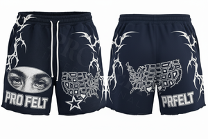 Pantalones Cortos Deportivos Personalizados Estilo Vintage, Modernos, Estampados, Transpirables, de Secado Rápido, con Cordón Ajustable, 100% Algodón - Product Image 6