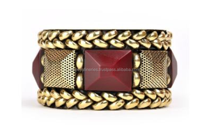 Chunky Ladies Brass <b>Bangle</b> Set From India Wholesale - Product Image 3