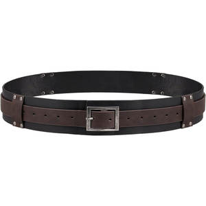 Cinturón Ancho de Cuero Sintético Medieval para Hombre, Estilo Retro, Doble Cara, Armadura de Cintura, para Mercenarios y Caballeros, 2026 - Product Image 4