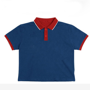 Polo homme en piqué de coton premium 220 GSM, col contrastant, bordure des manches, logo brodé personnalisé, polos homme - Product Image 1