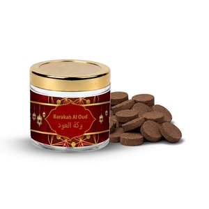 Bakhoor Oud Forêt de Luxe, Comprimé d'Encens Oriental aux Herbes Arabes, Parfum d'Ambiance pour la Maison, Aromathérapie pour la Prière, Prix d'Usine, Étiquette Personnalisée - Product Image 2