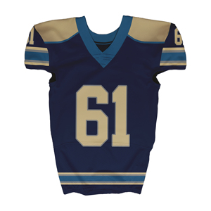 Professional American Football Jersey Custom Team Logo Football Shirt Moisture Wicking Sportswear For League Games - Product Image 3