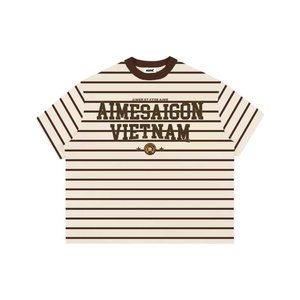 เสื้อยืดผู้หญิงลายเสือดาวน่ารัก ผ้าทอ 100% ผ้าฝ้าย 220 กรัม ระบายอากาศได้ดี ปรับแต่งโลโก้ได้ ไซส์ใหญ่ สวมใส่สบาย เหมาะสำหรับฤดูหนาว - Product Image 2