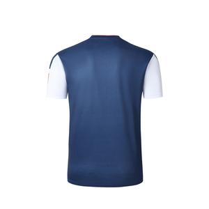 เสื้อยืดพิคเคิลบอลแบบสั่งทำพิเศษสำหรับฤดูร้อน สวมใส่สบาย ระบายอากาศได้ดี แห้งเร็ว เหมาะสำหรับทุกเพศทุกวัย รับผลิตแบบ OEM ชุดกีฬา ชุดออกกำลังกาย - Product Image 2