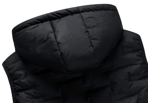Chaleco de Poliéster con Cierre para Hombre, Chaqueta sin Mangas con Capucha, Ligera y Cálida, Estilo Formal y Moderno para Invierno, OEM - Product Image 6