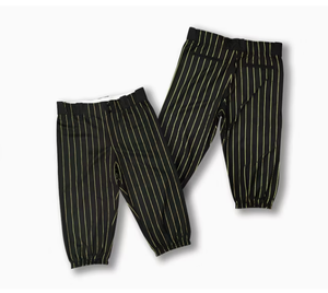 Pantalons de baseball sportifs à sublimation sans couture en gros, pantalons de baseball rayés personnalisés pour hommes - Product Image 4
