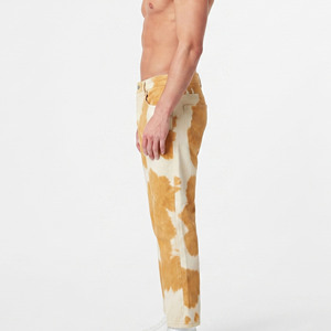 Pantalones de Cuero Genuino con Pelo para Hombre, Estilo Vaquero y Urbano - Product Image 3