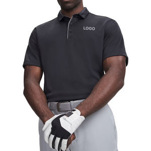 เสื้อโปโลผู้ชาย Custom Tech เนื้อผ้านุ่ม ระบายอากาศได้ดี แห้งเร็ว พร้อมบริการปักและรับผลิตแบบ OEM เสื้อกอล์ฟคุณภาพพรีเมียม - Product Image 1
