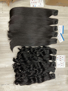 Extensions de cheveux humains bruts 2026 DD, mèches lisses non traitées, tissées à la machine, sans produits chimiques, peuvent être colorées correctement - Product Image 5