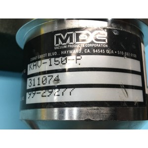 AMAT 3870-00118 MDC MFG KAV-150-P 311074-1010 - Équipements et pièces semi-conductrices d'origine fiables à l'échelle mondiale - Product Image 1
