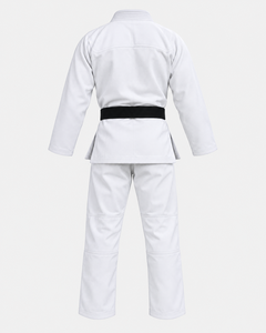 SHH <b>White</b> Judo Gi Uniform 100% Cotton Adult Unisex Regular Fit with Black <b>Belt</b> for Training Competition - Product Image 6