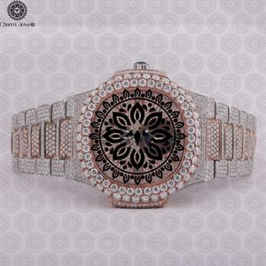 Reloj de Lujo para Mujer Charm Jewells, de Acero Inoxidable, Forma Tonneau, Movimiento de Cuarzo Analógico, Cristal de Zafiro, Bisel con Diamantes, 38 mm - Product Image 1