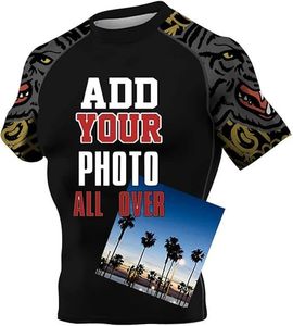 2026 Rashguards respirants à manches longues pour jiu-jitsu, Kimono de jiu-jitsu, Rashguard à séchage rapide en Spandex et Nylon, Impression de logo personnalisé - Product Image 1
