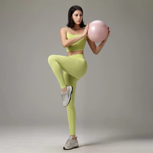 Pantalones de Yoga de Cintura Media para Mujer, Leggings Deportivos Casuales de Alta Calidad con Control de Abdomen, Transpirables, Antibacterianos, para Entrenamiento, Fitness y Gimnasio - Product Image 6