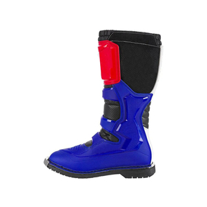 Custom Printed Waterproof Windproof Breathable Anti-UV Plus Size Comfortable Leather Motorcycle Riding Shoes <b>Men</b> OEM Racing - Product Image 6