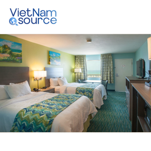 Cung Cấp Hiện Đại Hoàn Thành Ngày Nhà trọ Dự Án Casegoods Nhà Máy Tùy Chỉnh Phòng Ngủ Khách Sạn Đặt Giường Vua Khung Phòng Ngủ Khách Sạn Bộ - Product Image 1