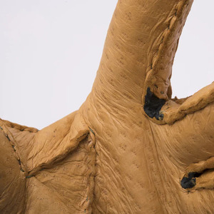 Guantes Térmicos de Piel de Oveja Color Bronceado para Mujer, Suaves, con Dedos Completos, Forro Cálido para Invierno, Ecológicos, Hechos a Mano, Clásicos para Exteriores, con Cierre a Presión - Product Image 2