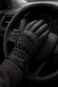 Gants en cuir thermiques pour femmes et hommes, longueur opéra, chauds pour l'hiver, unis, décontractés, pour usage quotidien - Product Image 5