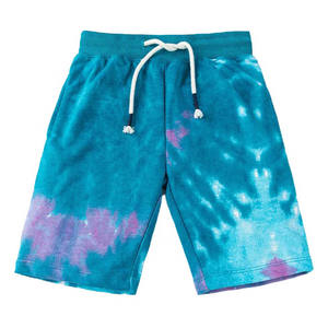 Pantalones Cortos Tie Dye para Hombre, 100% Algodón, Ligeros, Casuales, para Playa, Transpirables, de Tela Suave, Pantalones Cortos Modernos para Hombre - Product Image 1