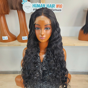 Perruques Lace Front Deep Wave en Cheveux Humains, Densité 250, Cheveux Naturels 15A, Lace Frontale HD 5*5, Perruque Bouclée Profonde en Cheveux Humains pour Femmes - Product Image 1