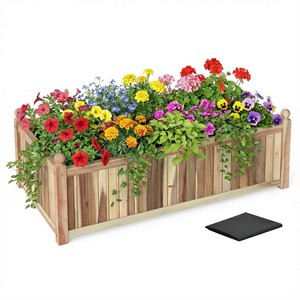 Vases et pots à fleurs en bois d'acacia, fabrication sur mesure, vente en gros |   Aqdus Saleem Inde - Product Image 1