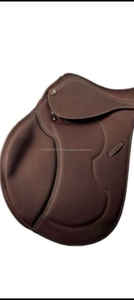 Silla de Montar Inglesa de Cuero de Alta Calidad para Caballos, Silla Ecuestre Ligera y Duradera para Salto, Entrenamiento y Doma - Product Image 4