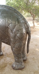 Escultura de Elefante de Metal para Jardín - Product Image 4