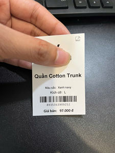 Etiqueta RFID UHF tamaño 76x50 mm, tamaño de antena 42x16 mm, chip 7U, Frecuencia 860-960 MHz, Chip 7U Hecho en Vietnam UHF RFID - Product Image 3