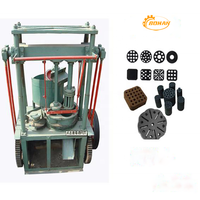 Nouvelle extrudeuse de briquettes de charbon et de nid d'abeille Bohan à prix d'usine, 50 pièces/min, avec moteur AC et roulement, machine de fabrication de briquettes