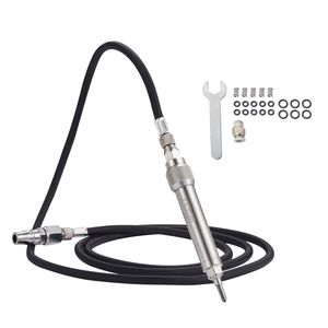 Grabador Neumático Portátil Ajustable de 1/8'' con Velocidad de 11400 BPM para Grabado en Metal, con Manguera de Aire y Micrófono - Product Image 1