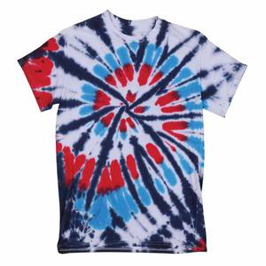 Última Moda 2026, Camiseta de Manga Corta para Hombre, Diseño Tie Dye, 100% Algodón, Antiarrugas, Transpirable y Duradera, con Logotipo Personalizado a Precio Económico - Product Image 6