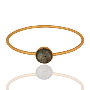 Gold Plated Gemstone Cuff <b>Bracelets</b> for Women tiger Eye Gemstone Cuff <b>Bracelet</b> Trending Designs for Women and Girl - Product Image 1