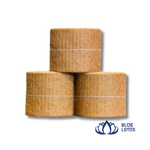 5m Half Circle Coir Fiber <b>Mats</b> for Bell Tents Mould Design Recycled Reversible & Washable Handmade for Travel & Camping - Product Image 1