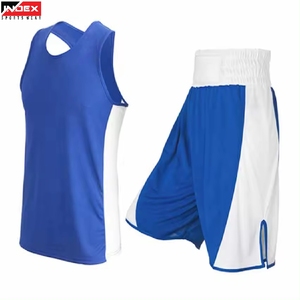 Factory rate <b>Boxing</b> Uniform Custom Jersey and Shorts <b>Set</b> for Men Bulk Sportswear Order Supplier - Product Image 1