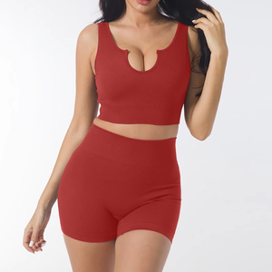 Conjunto Deportivo de 2 Piezas Reversible de Alta Calidad Personalizado para Mujer, Talla Grande, Sujetador Deportivo para Correr, Leggings de Gimnasio para Yoga - Product Image 6