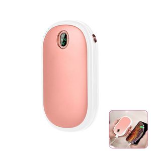 Display digitale riutilizzabile scaldino tascabile Power Bank portatile scaldamani fonte di alimentazione - Product Image 1