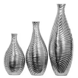 <b>Decorative</b> Interior Statement Metal Flower Vases For Modern Floral <b>Decor</b> - Product Image 6