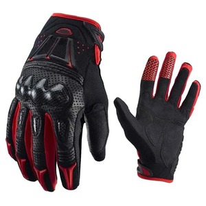 Gants de moto en cuir coupe-vent, gants de course sur route pour moto, gants d'hiver respirants à doigts complets - Product Image 3
